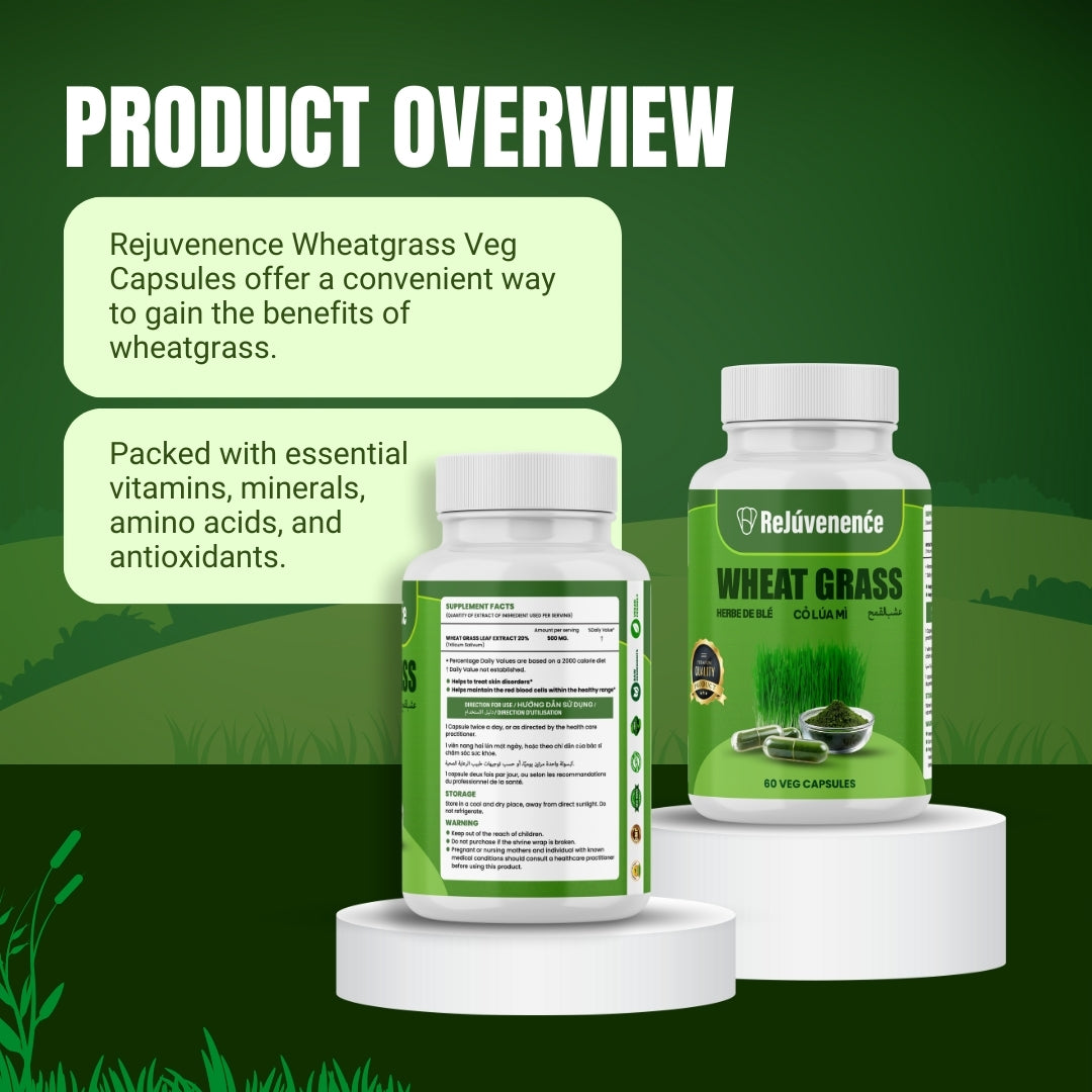 Wheatgrass Veg Capsules
